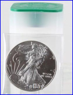 Roll of 20 2015 1 oz Silver American Eagle $1 Coin AU (Lot, Tube of 20)C0053