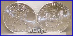 Roll of (20) 2017 1 oz. 999 Fine American Silver Eagle Bullion Coins Eagles