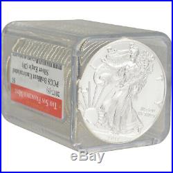 Roll of 20 2017-(S) American Silver Eagle PCGS BU SF Mint Label