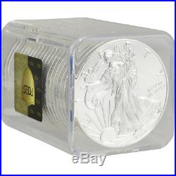 Roll of 20 2017-(S) American Silver Eagle PCGS Gem Uncirculated
