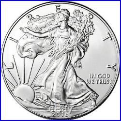 Roll of 20 2018-(W) American Silver Eagle NGC Gem Uncirculated First Day Issue