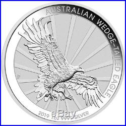 Roll of 20 2019 P Australia 1 oz Silver Wedge-Tailed Eagle $1 GEM BU SKU56947
