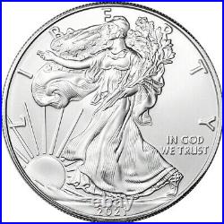 Roll of 20 2021 (W) American Silver Eagle NGC Gem Uncirculated First Day Issue
