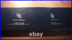 Silver Eagle 25th Anniversary 5 Coin Original Set With Coa & Packaging