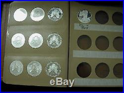 Silver Eagle 55 Coin Collection 1986-2011 UNC with proof P-S-W & Burnished