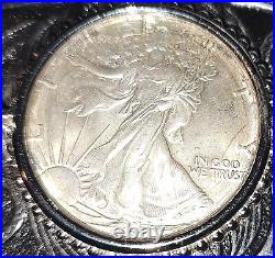 Silver Eagle Coin, Belt Buckle