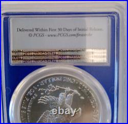 T1/p and T2/w 1oz silver eagles both PCGS MS70 best examples of this bu coin