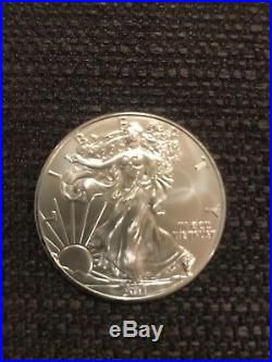 Tube of 20 x 1oz American Eagle Silver Coin