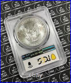 UK SELLER 2002 $1 Silver Eagle 1oz Dollar Type1 PCGS MS70 Graded Silver Coin USA