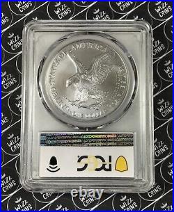 UK SELLER 2021 $1 1oz Silver Eagle T-2 FP PCGS MS70 Graded Silver Bullion Coin