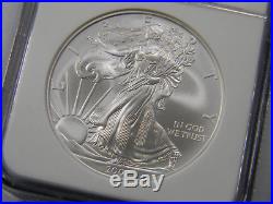 USA 2008 Reverse 2007 Silver Eagle NGC MS 70