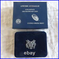 USA 2013 W ONE DOLLAR 1oz. 999 SILVER PROOF EAGLE complete