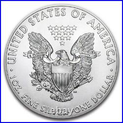 USA 2020 1oz 999 American Silver Eagle Skull Game Over Colorized Coin