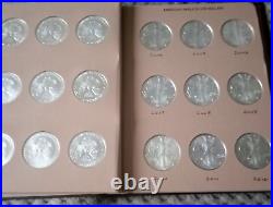 USA Full Date Run of Silver Eagles 1986-2021 In Dansco Folder 36 Troy Oz