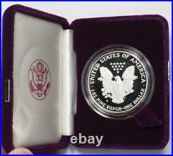 US 1986-S Dollar Silver Eagle PROOF 1oz BL0195 combine shipping