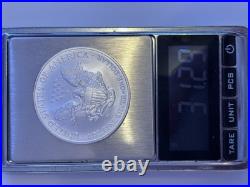 US 2007 American Eagle One Ounce, 0.999 Silver. Uncirculated West Point Mint US 2007 American Eagle One Ounce, 0.999 Silver. Uncirculated West Point Mint