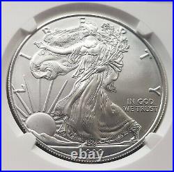 US 2020 Philadelphia Mint Emergency Issue 1oz Silver Eagle $1 Dollar Coin