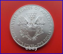 US Silver Eagle $1 Dollar Coin Brilliant Uncirculated, 20 Coins, over 620 grams