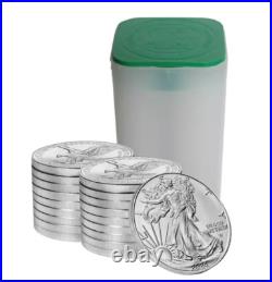 US TREASURY MINT x20 AMERICAN EAGLE 2014 1 Oz. 999 UNC FINE SILVER COINS with TUBE US TREASURY MINT x20 AMERICAN EAGLE 2014 1 Oz. 999 UNC FINE SILVER COINS with TUBE