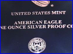 U S 2019 W Silver American Eagle Choice PROOF