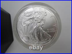 Uncirculated 2014 American Eagles 1 TROY POUND Silver Dollar Coins BOXED NICE