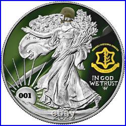 United States 2023 Israel Defense Forces Silver Eagle Coin
