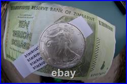 VAT FREE 2010 1oz x 13 American Silver SF Mint Eagle BU 999 Fine in Tube / Roll