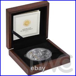 Zeus The Great Greek Mythology 3 oz Antique finish Silver Coin CFA Cameroon 2025 Zeus The Great Greek Mythology 3 oz Antique finish Silver Coin CFA Cameroon 2025